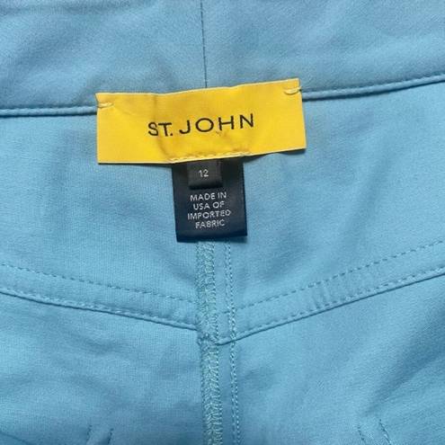 St. John SZ 12 wide leg blue pants