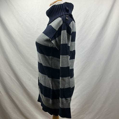 Banana Republic  striped turtleneck sweater size medium