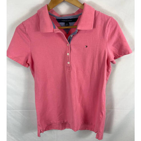 Tommy Hilfiger  Pink Polo Tshirt Size Small