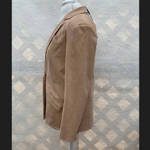 Tracy Reese   Boxy Suit formal Jacket Khaki NWT