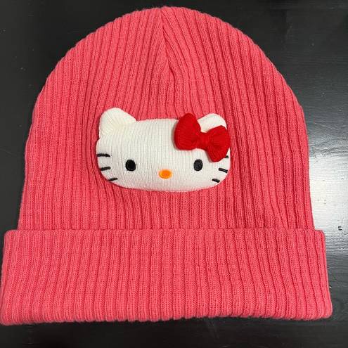 Sanrio Hello Kitty Plush Peek-a-Boo Cuff Beanie