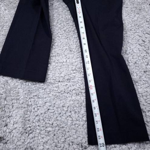 Spanx  On The Go Kick Flare Navy Blue Pull On Crop Pants Size Small Petite