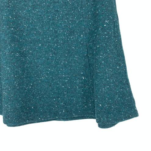 The Loft  Womens Size 4P A-Line Speckled Nubby A-Line Skirt Green