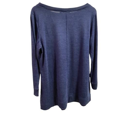 Krass&co d &‎  ( QVC) blue sweatshirt size L petite