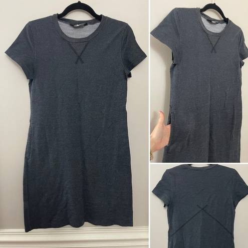 The North Face  Charcoal Grey Pocket Tshirt Dress Size Small