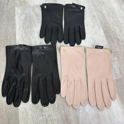 Roeckl Leather Riding Gloves 3 pair