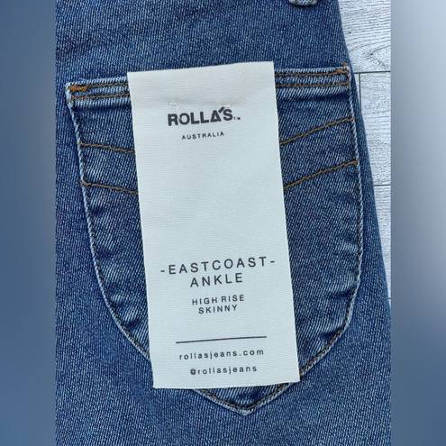 Rolla's  Eastcoast Ankle High Rise Skinny Jeans in Blue size 26