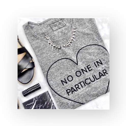 Lovers + Friends new  ♥︎ No One in Particular Muscle Tee Tank ♥︎ Sweatshirt Grey