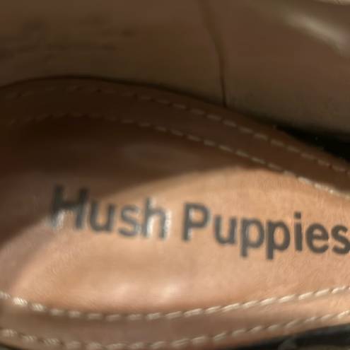 Hush Puppies Black ankle strap  pumps size 6