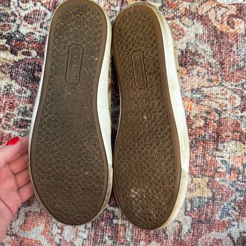 Coach  slip on shoes