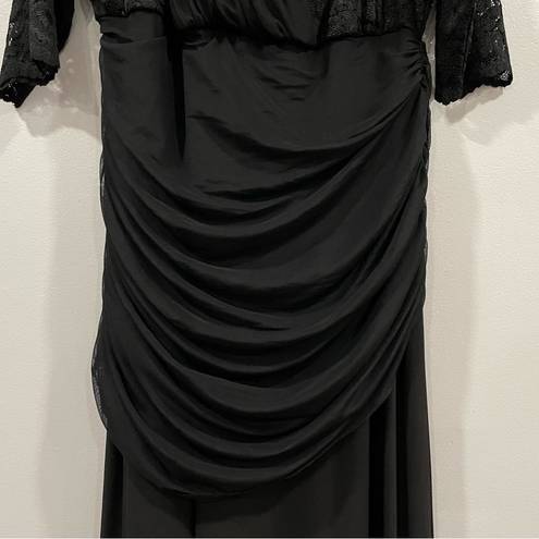 Onyx Kiyonna Soiree Formal Evening Gown  3X