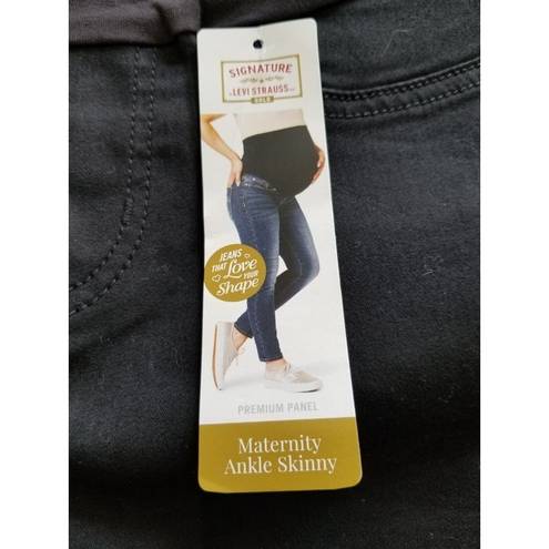 Levi Strauss & CO. Gold Label Maternity Skinny Jeans Noir Black (L)