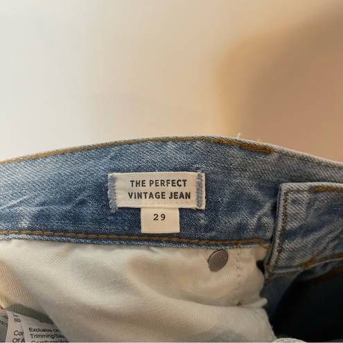 Madewell The Perfect Vintage Jean Straight Leg