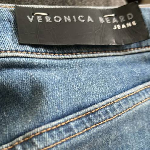 Veronica Beard  Debbie Skinny High Rise Stripe Jeans in Beacon Size 25 NWT