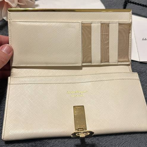 Salvatore Ferragamo  leather long wallet