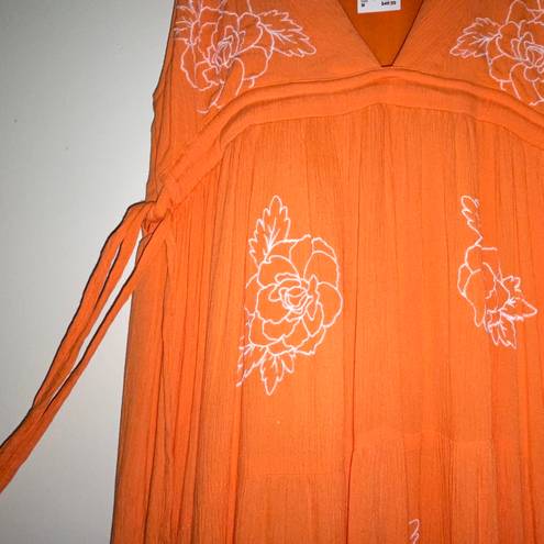 Versona Orange Maxi Dress