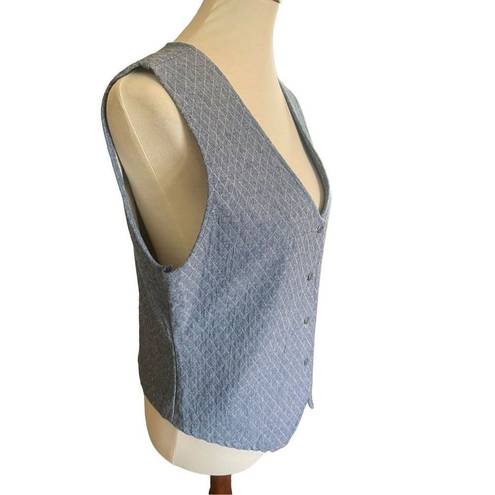 Vintage Blue PS Originals  Quilted Lightweight Vest Size M-NWOT