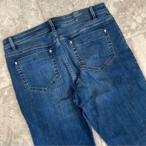 J.Jill  Denim Authentic Fit Slim Ankle Jeans, Neptune Wash Size 10 NWT (Sold Out)