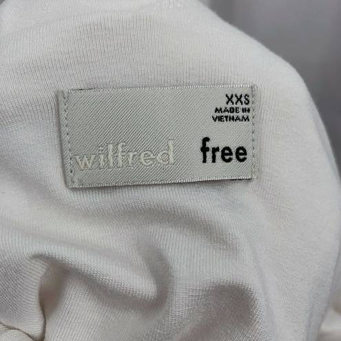 Wilfred Free Aritzia  White Bodycon Aerin Dress XXS