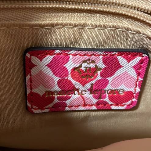 Nanette Lepore  red/pink heart wristlet