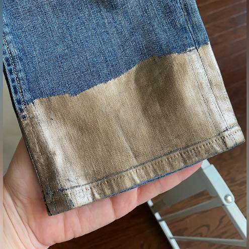 Rag and Bone  Dip-Dyed Ankle Jeans Size 25