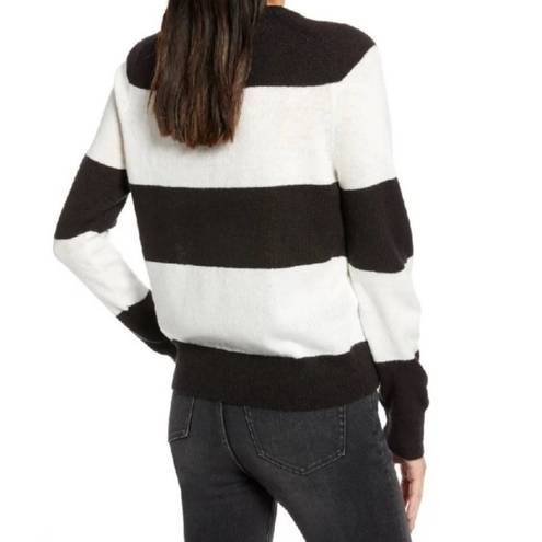 Treasure & Bond  Wide Stripe Crewneck Pullover Sweater NWT XS