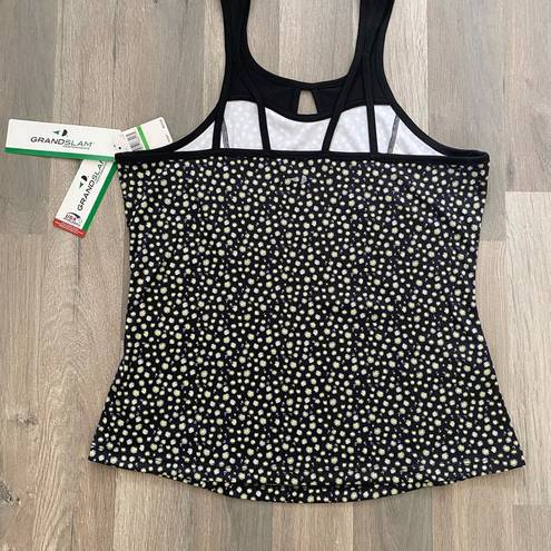 Daisy Womens Tank Top with  Print Active Size Large Grand Slam Performance Golf