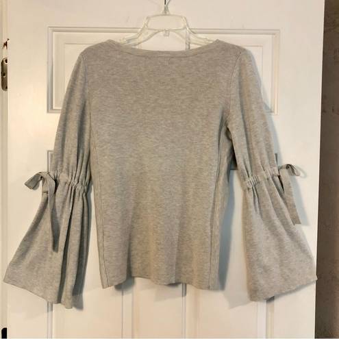 Banana Republic  Sweater Size Small Boho Bell Sleeve With Tie
