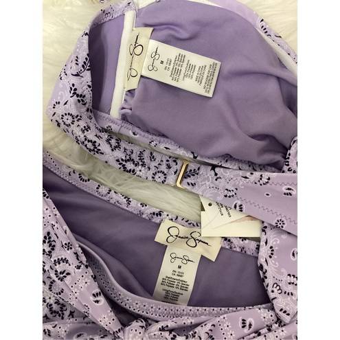 Jessica Simpson New.  lavender bandanna bikini set. Medium. Retails $108.