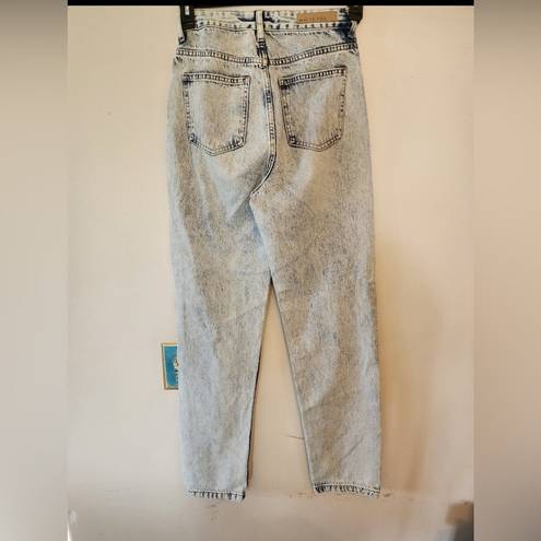 White Fox Boutique White Fox acid wash High Waist High Rise Jeans Denim Small