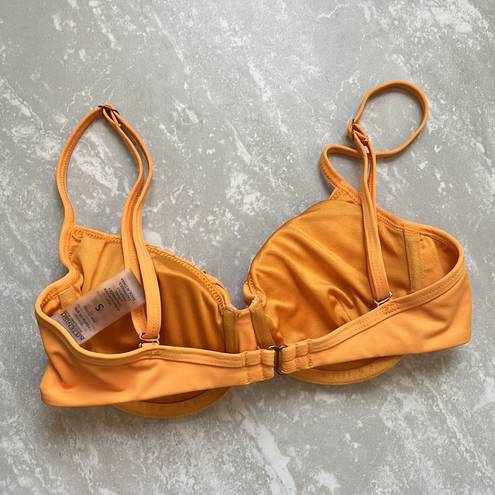 Kittenish [] padded underwire bikini top- Goldenrod color size small