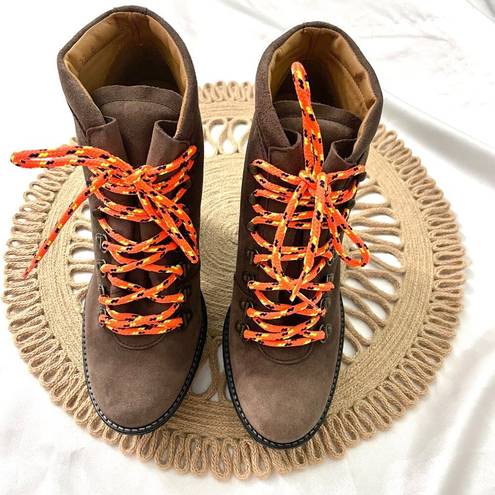 Polo NWOT  Ralph Lauren Helen Brown Suede Women’s Boots Size 39 US 8.5