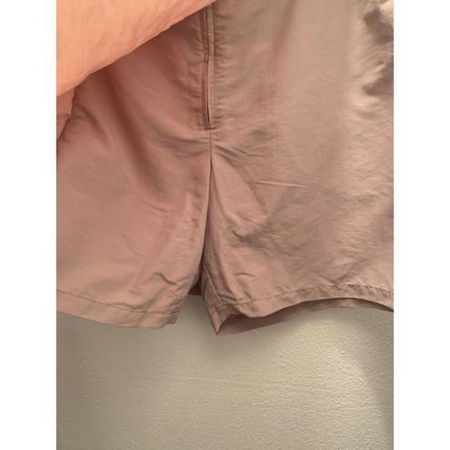 L.L.Bean  Womens Trail Skort Beige Sz XL Nylon Athleisure Vintage Casual Sporty