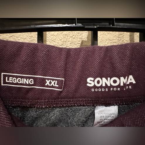 Sonoma  women’s winter leggings