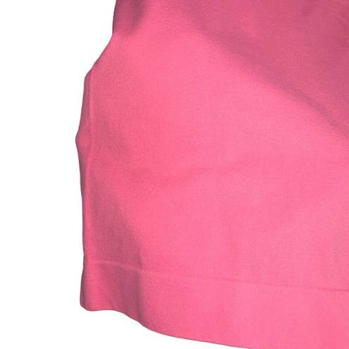 Helmut Lang  Active Workout Short Sleeve Top Barbie Pink Size XS