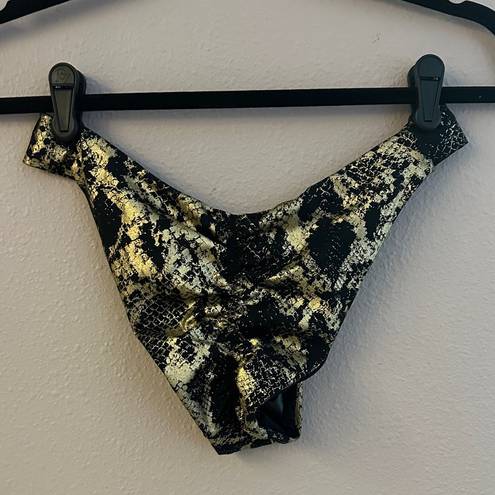 Onyx DOLCESSA BIKINI  Golden Snake NWT Medium