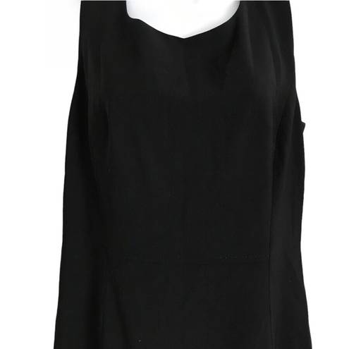 Talbots Classic Black Sheath Dress Sleeveless Size 10 “Excellent”
87% Wool