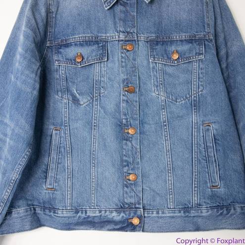 Madewell NEW  The Jean Jacket in Pinter Wash, 2X
