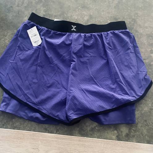 Xersion stretch layered sport short