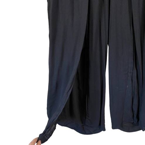 Hummingbird  Wide Leg Split Thigh Palazzo Pants