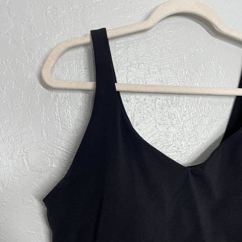 Aerie OFFLINE By  Women Plus Size XXL Black Real Me Low Key Longline Sports Bra