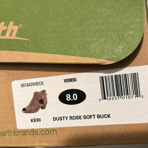 Earth Origins  Keri Dusty Rose Ankle Booties Size 8 Dusty Rose New in Box!