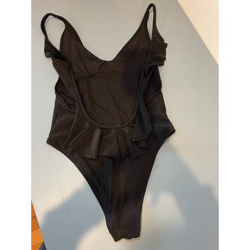 Aerie  womens one piece swimesuit black size S