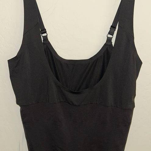 Spanx  XL open bust mid thigh bodysuit