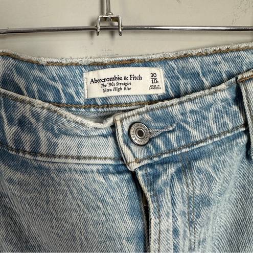 Abercrombie & Fitch Abercrombie Ultra High Rise 90s Straight Jeans