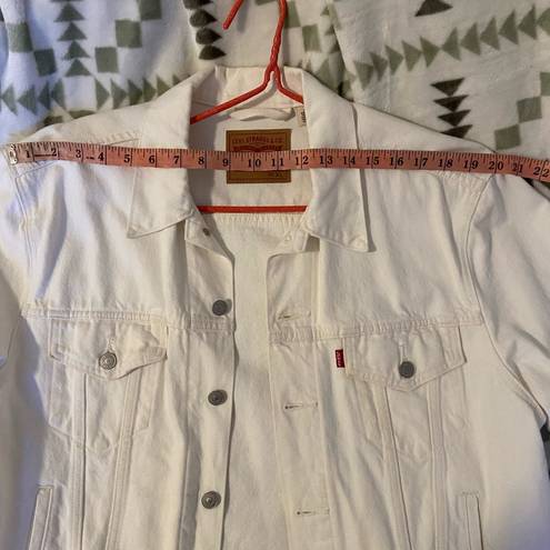 Levi’s White Denim Jacket