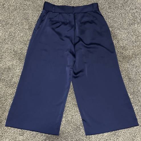 Loft NWT -  - Beautiful Navy Blue Wide Leg Pants - 10