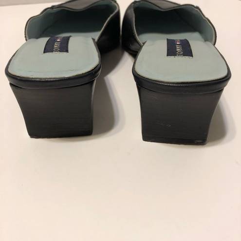 Tommy Hilfiger . Blue, block heel sandals