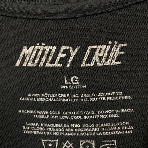 Motley Crue Take a Ride on The Wild Side Heavy Metal Band Tee L