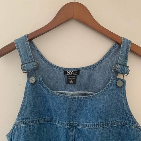 Krass&co vintage 90s y2k denim overall mini dress from NY & 